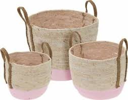 Incorporate beauty, style, design and function into all you do. Weidenkorb Kompet Mit Griffen 3 Grossen Seegras Home Styling Collection Ebay