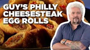 Check spelling or type a new query. How To Make Guy S Philly Cheesesteak Egg Rolls Guy S Big Bite Food Network Youtube