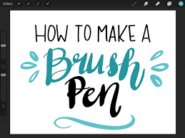 10 gorgeous and easy to use calligraphy brushes to add to your collection. Free Procreate Lettering Brush For Modern Calligraphy