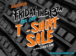 One of our top picks in fort walton beach. It S Your Lucky Day Save 13 Off Your Next Order Anchor Screen Printing Embroidery