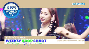 weekly kpop chart 6 10 2019 06 24 06 30