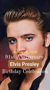 January 8,2026, 91st Anniversary , Elvis Presley , Birthday Celebration..,  Elvis Factory Home & Coffee House by AJM