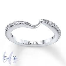 Ever Us Two Stone Ring 2 Ct Tw Diamonds 14k White Gold Diamond Bands White Gold Diamond Wedding Bands