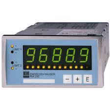 Endress+hauser confirms that the device has been tested successfully by affixing the ce mark. Process Indicator Ria250 Endress Hauser