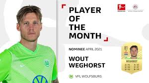 Latest on vfl wolfsburg forward wout weghorst including news, stats, videos, highlights and more on espn Vfl Wolfsburg En Us On Twitter Wout Wout Weghorst Has Been Nominated For Bundesliga En Player Of The Month For Easportsfifa Vote Here Https T Co Xjv0lw11ad Vflwolfsburg Bundesligapotm Https T Co U8z5vjm3k4