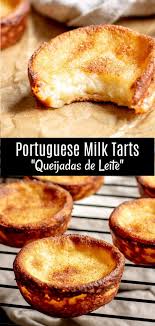 However, the essence of the egg tarts lies on the unreplaceable texture and flavor of the chinese you need to use the chinese puff pastry for this recipe to make the real and authentic hong filling. Portuguese Milk Tarts Queijadas De Leite Are A Traditional Portuguese Dessert Recipe Made With Simple Ingredie Milk Recipes Dessert Dessert Recipes Milk Tart