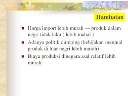 Juga dikenali sebagai hasil) adalah salah satu agensi utama memungut hasil di bawah kementerian kewangan malaysia. Perdagangan Internasional Ppt Download