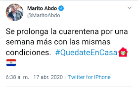 Ministerio de salud decreta cuarentena total para hualpén y san pedro de la paz. Paraguay Amplia La Cuarentena Total Por Mas Una Semana Coprofam