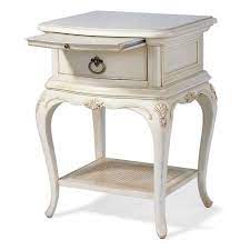 Ivory French Inspired Bedside Chest French Bedroom Furniture French Bed French Style Bedroom Furniture Traditional Bedside Tables French Furniture Bedroom