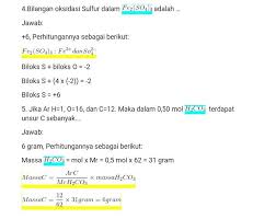 Soal Dan Kunci Uas Ipa Kimia Semester 1 Kelas 10 Sma X2f Ma Gurusip Ga Kurikulum Bilangan Oksidasi Pendidikan