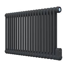 Radiateur Electrique A Inertie Fluide Goodhome Mermoz Anthracite 1500w Horizontal Castorama