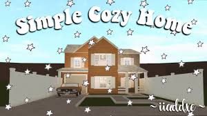 The house is an important residential building where a player lives in welcome to bloxburg. 20k Simple Cozy Home Bloxburg House Build Youtube