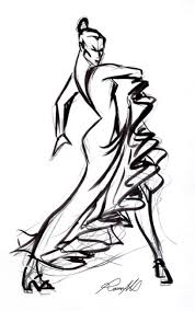 Music worksheets world thinking day flamenco dancers coloring pages flamenco world music learning spanish spain world. Flamenco Dancer Drawing Easy