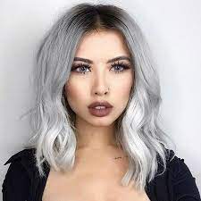 How To Color Your Hair Grey Silver The Right Way Women S Hair Paradise Silver Hair Color Hair Styles Thick Hair Styles