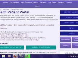 Myhealth Patient Portal Brookings Health System