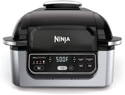 Place the roast in the basket, and cook at 400 degrees. Amazon Com Ninja Foodi 5 In 1 4 Qt Air Fryer Roast Bake Dehydrate Indoor Electric Grill Ag301 10 X 10 Black And Silver Renewed Kitchen Dining
