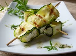 Zucchini Feta Spiessli Apero Apero Rezept Schnell Einfach Gunstig Selbstgemacht Vegetarisch Grillieren Grill Zucchini Feta Zucchini Rollen Feta