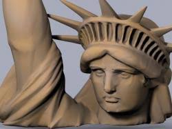 The size and artistry of the to be honest his response to the ending of the original planet of the apes movie is on par to my response to the ending of war for the planet of the apes. Planet Of The Apes Statue Of Liberty 3d Models Stlfinder