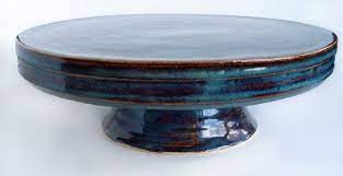 Stoneware footed cake stand perfect for displaying everything from handcut sandwiches, to cupcakes, cakes, cookies and more 27 Cake Stands Ideas Cake Stand Ceramic Ceramics Ceramic Pottery