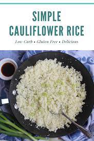 Simple Cauliflower Rice Splurge With Ella Recipe Vegan Recipes Easy Food Processor Recipes Cauliflower Rice