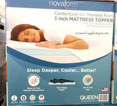 Check spelling or type a new query. Costco Sale Novaform Comfortluxe Gel Memory Foam 3 Mattress Topper