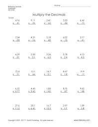 Introduction to decimals, decimals illustrated with pictures, addition, subtraction, division, multiplication, algebra. Http Www Tlsbooks Com Multiplydecimals1 Pdf