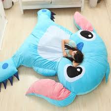 Americain Anime Cartoon Lilo Et Stitch Peluche Laege Siege Coussin Lit Matelas Tapis Coussins Home Decor Enfa Lilo And Stitch Giant Stuffed Animals Cute Stitch