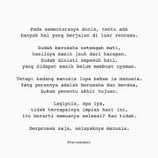 Faris Di Instagram Sebagai Pengingat Untuk Diri Sendiri Islamic Quotes Kata Kata Indah Mencintai Diri Sendiri