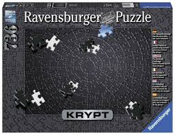 Post a picture of a jigsaw puzzle you completed, find people to exchange puzzles with, ask. Krypt Black 736 Piece Jigsaw Puzzle Ravensburger