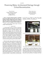 The main house called rumah ibu in honour of the mother (ibu) and the simpler rumah. Pdf Preserving Malay Architectural Heritage Through Virtual Reconstruction Nazrita Ibrahim Academia Edu