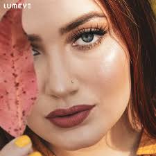 LUMEYE Crystal Black Colored Contact Lenses