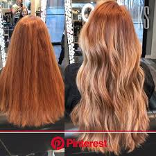 In order to understand which blonde hair color is right for you, you need to determine which skin tone you have. Before And After Blonde Bayalage Red Blonde Hair Red Hair With Blonde Highlights Red Balayage Hair Clara Beauty My