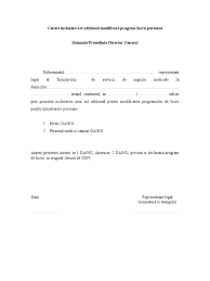 Adăugați evenimente la fila planificator de evenimente, selectați ziua adecvată în fila de planificare zilnică și lăsați excel să vă ajute la gestionarea zilei. Cerere Tip Act Aditional Modificare Program De Lucru