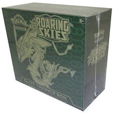 Pokemon Trading Card Game Xy Roaring Skies Sealed Elite Trainer Box Pokemon Tcg Pokemon Trading Cards Game Pokemon Cards