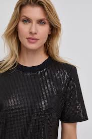 Šaty Guess, barva černá