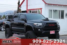 The toyota tacoma limited is the lowest trim level that comes with a leather interior and heated seats. Sold 2016 Toyota Tacoma Sr5 Lifted Custom In Colton