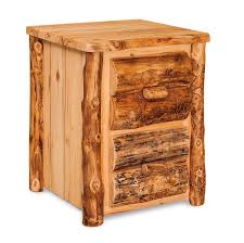 Unfinished wood file cabinet 2 drawer. Rustic Log Cabin File Cabinet From Dutchcrafters Amish Furniture