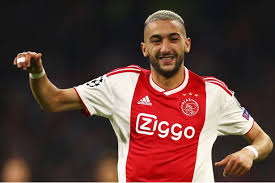 Football player chelsea png, transparent png. Chelsea Signing Hakim Ziyech Named Ajax Player Of The Year For The Third Season Running Kerosi Blog
