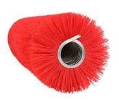 Industrial Nylon Round Polishing Cleaning Roller Brush Strip ...