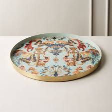 We would like to show you a description here but the site won't allow us. Regal Monkeys Enamel Serving Tray Reviews Cb2 Modern Serving Trays Tray Decor Cb2