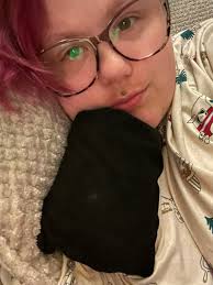 Watching Supernatural and snuggling doggo ashes