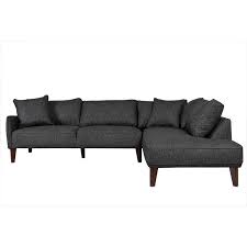 Right hand facing kasey 84'' reversible stationary sofa & chaise sectional. Asher 2 Piece Velvety Microfiber Right Hand Facing Sectional Gray 01 33c 20 5203 Kit