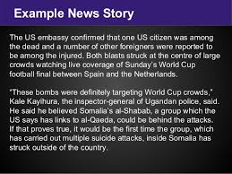 Basic News Article Structure