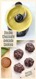 Chocolate Avocado Cookies Recipe In 2020 Healthy Dessert Recipes Easy Healthy Desserts Easy Healthy Cookie Recipes