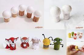 Avec bouchon en caoutchouc intérieur, il s'adapte à toutes les bouteilles de vin standard. Personnage Avec Bouchon De Liege Et Boule Polystyrene Boule Polystyrene Personnages De Noel Polystyrene