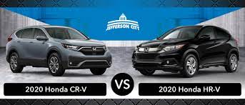2020 Honda Cr V Vs 2020 Honda Hr V A Suv Comparison