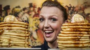 Stacks of change but pancakes stay