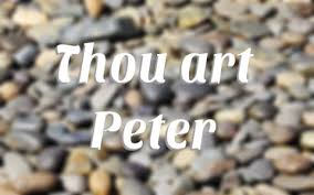 Listen to music from peter rock like jhonny be goode, entre la arena y el mar & more. Why Did Jesus Say Peter Was The Rock On Which The Church Would Be Built
