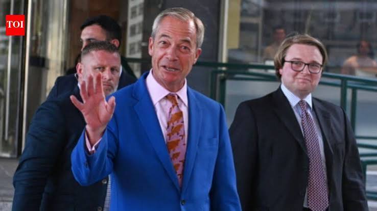 Taking him back with us': Nigel Farage wants to 'hijack' Trump's ICE adviser to secure UK borders - The Times of India