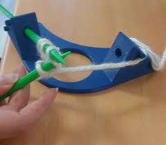 If you're following a pattern, check to see which type of needle is required. One Handed Knitting Aid Occupational Therapy Occupational Therapy Activities Occupational Therapy Kids